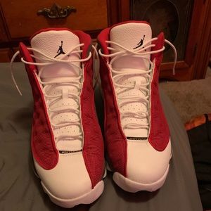 Jordan 13 retro gym red flint grey